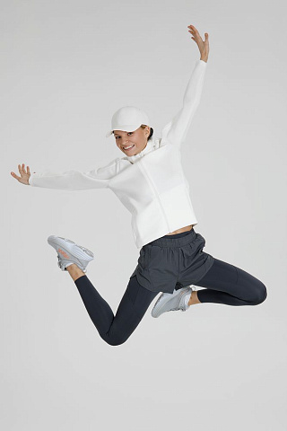 Куртка с капюшоном унисекс Begi, молочно-белая - рис 16.