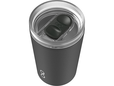 Ocean Bottle термостакан объемом 350 мл - Черный - рис 5.