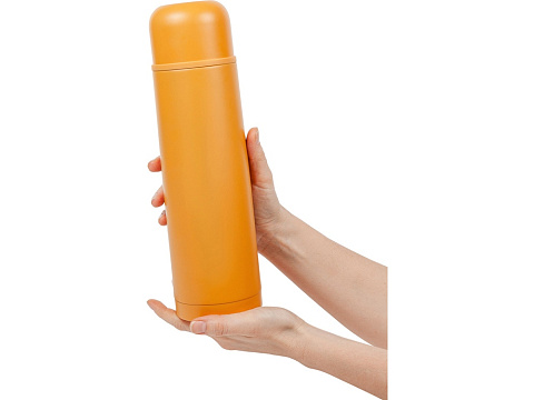 Термос Relaxika 101 (1 литр), желтый (без лого) - рис 14.