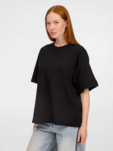 Футболка оверсайз унисекс Legacy, серый меланж - рис 6.