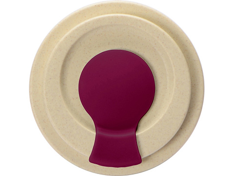 Стакан из пшеничного волокна Flava, burgundy - рис 5.