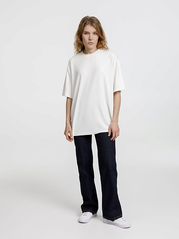 Футболка оверсайз унисекс Lavinia, белая - рис 9.