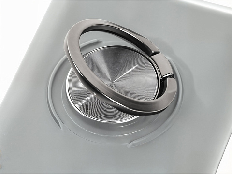 Магнитный беспроводной внешний аккумулятор MagnetIQ, 5000 mah, 10 W, серый Cool gray 7C - рис 17.