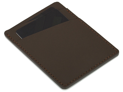 Картхолдер Охта, коричневый (без лого Long River) - рис 3.