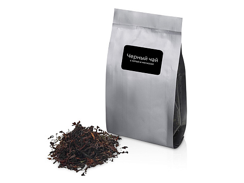 Подарочный набор c пледом, кружкой и вареньем, черный - рис 7.