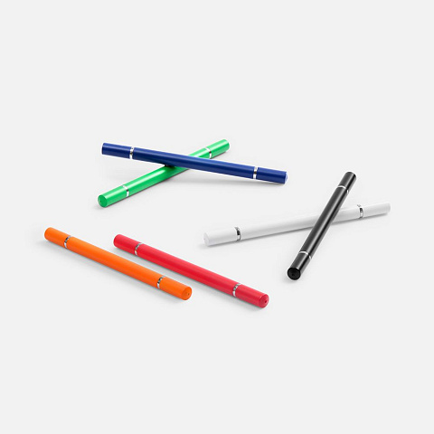 Ручка шариковая и вечный карандаш Diptych, оранжевая - рис 6.