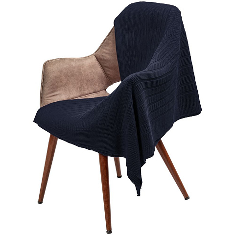 Плед Field, темно-синий - рис 2.