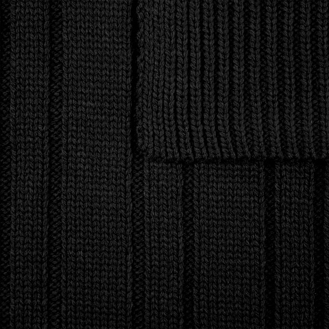 Шарф Knit Beat, черный - рис 5.