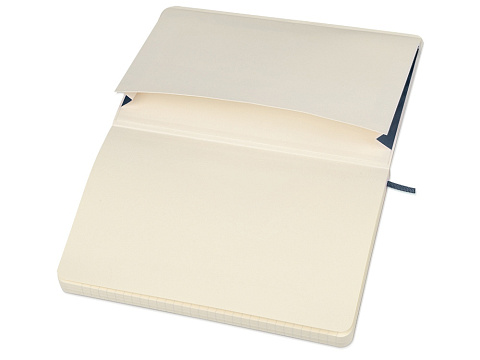 Записная книжка Moleskine Classic Soft (в линейку), Large (13х21см), сапфировый синий - рис 3.