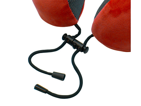 Подушка Dream с эффектом памяти, с кармашком, красный - рис 3.