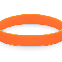 Силиконовый браслет Forest 202*12 мм, оранжевый