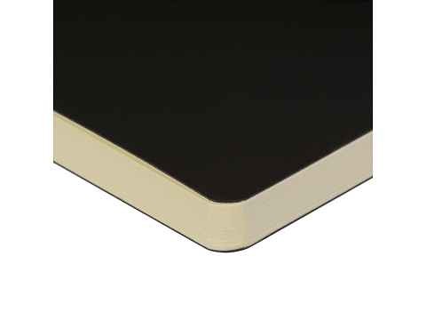 Скетчбук Sketch & Art в мягком переплете 179х250 мм, 80 л. бежевой бумаги 100 гр., черный - рис 2.