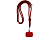 Ланьярд для телефона Kusi, красный - миниатюра
