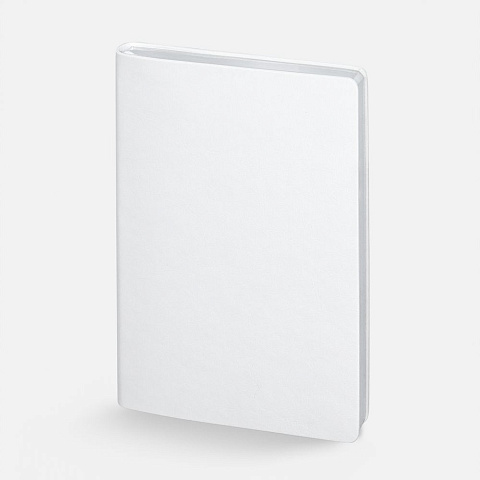 Ежедневник Nebraska Flex, недатированный, белый с серебристым - рис 2.