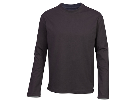 Лонгслив оверсайз Berlin унисекс, темно-серый