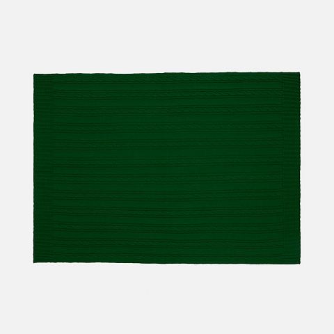 Плед Remitti, глубокий зеленый - рис 5.