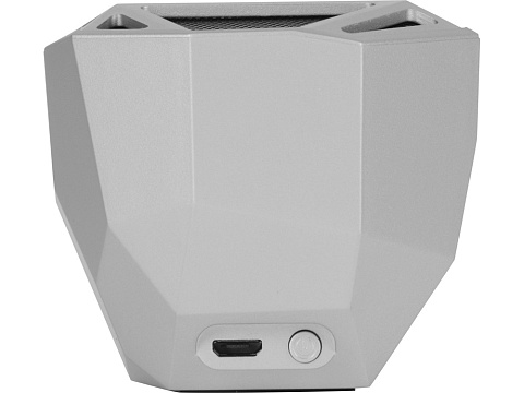 Портативная колонка Geo, мокрый асфальт + белая подсветка - рис 5.