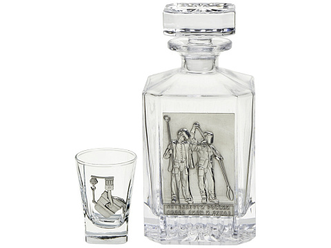 Набор со штофом МЕТАЛЛУРГИ - рис 3.