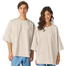 Футболка Berlin к/р оверсайз, 100% хлопок, 180гр, бежевый