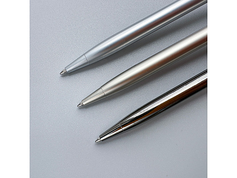 Ручка шариковая автоматическая BrunoVisconti® PALERMO цвет корпуса серебряный, 0.7 мм - рис 6.