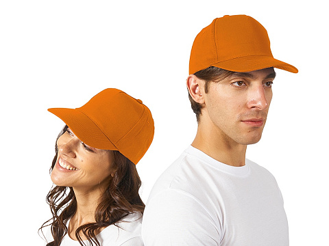 Бейсболка Memphis 5-ти панельная, оранжевый