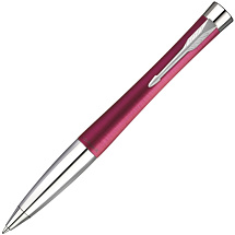 Шариковая ручка Parker Urban Vibrant Magenta CT, стержень: M, цвет чернил: blue, в подарочной упаковке.