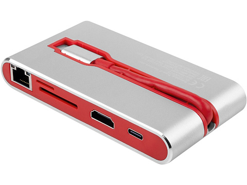 Хаб USB Rombica Type-C Hermes Red (Р) - рис 3.